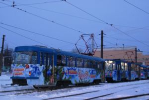 Трамваи и троллейбусы в новогоднюю ночь перевезут волгоградцев спецрейсами
