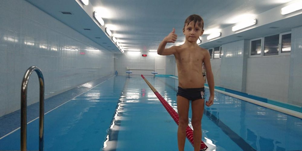 Открытый урок в бассейне плавательного клуба «Альбатрос»