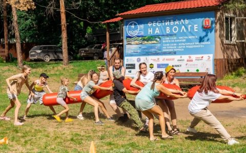 Юные волгоградцы приняли участие в экофестивале на Волге