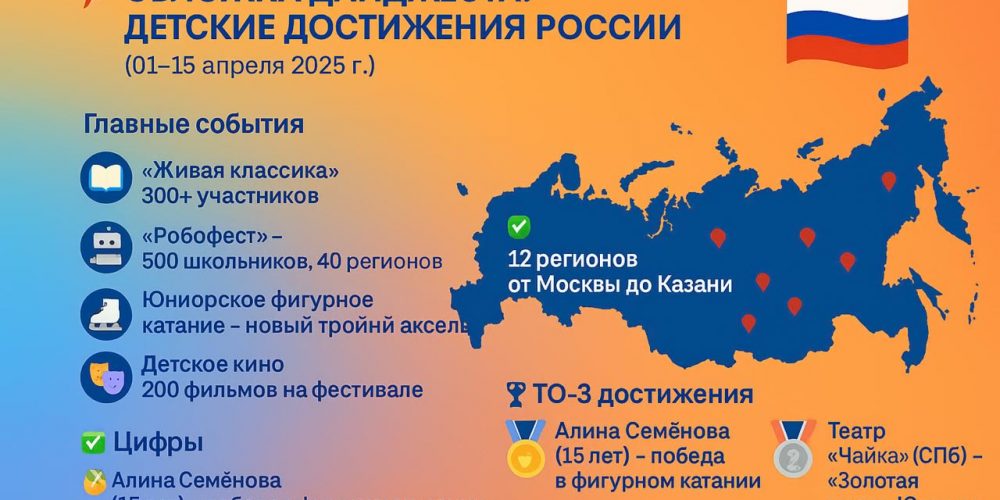 “ДивиМИР” Выпуск 4/2, апрель 2025г. Мир детского и подросткового творчества, моделирования и спорта в России.